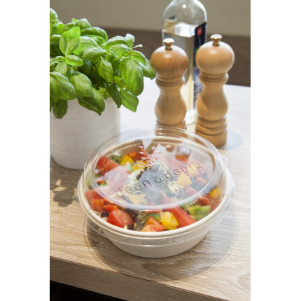 scatola per alimenti con coperchio trasparente