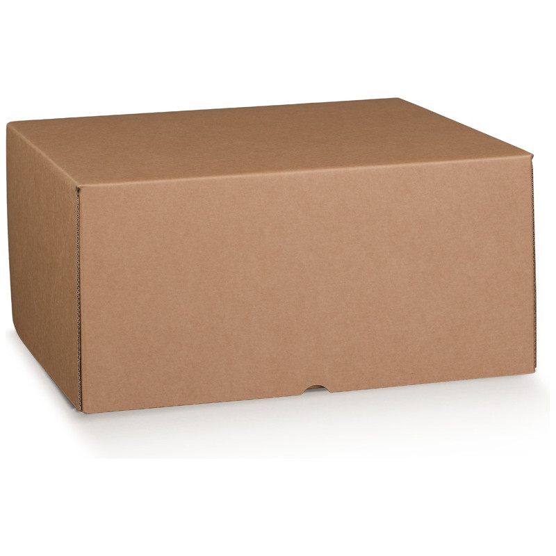 Scatola in cartoncino accoppiato avana naturale tipologia a marmotta - vendita all'ingrosso online incartare b2b