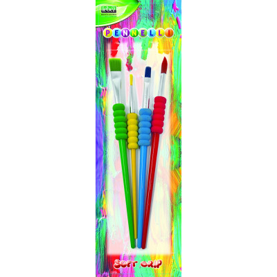 Set 4 pennelli soft