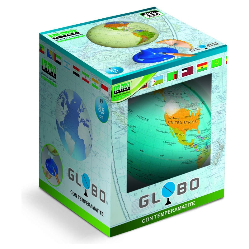 Globo con temperamatite Lebez