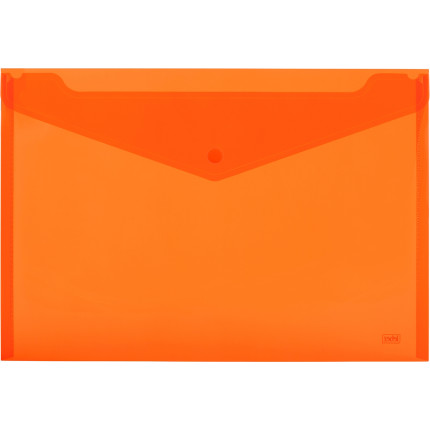 Buste fluo con bottone A4 confezione da 3 pezzi