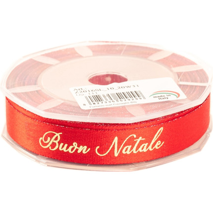 Nastro Furlanis boutique lamè Natale- Disponibile in diversi colori-vendita all'ingrosso online