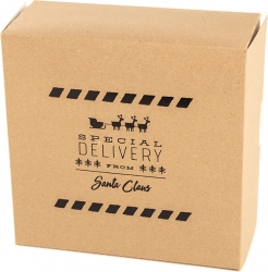 scatola scrigno con stampa special delivery