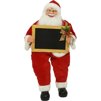 Babbo natale con lavagna 60 cm