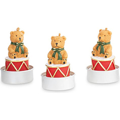 Tea-light orsetto (6 pezzi)