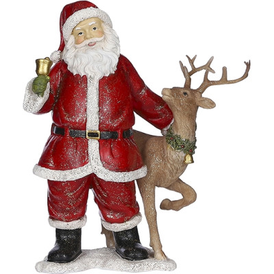 Babbo natale con renna
