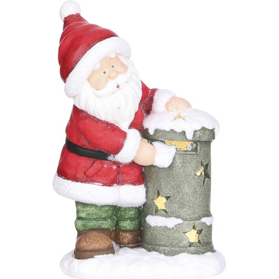 Babbo natale con cassetta postale
