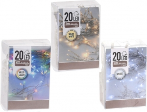 FILO 20 LUCI LED A BATTERIA
