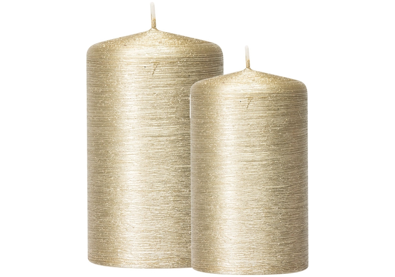 Set di due Candele a forma di albero di Natale - formato medio Originalhome