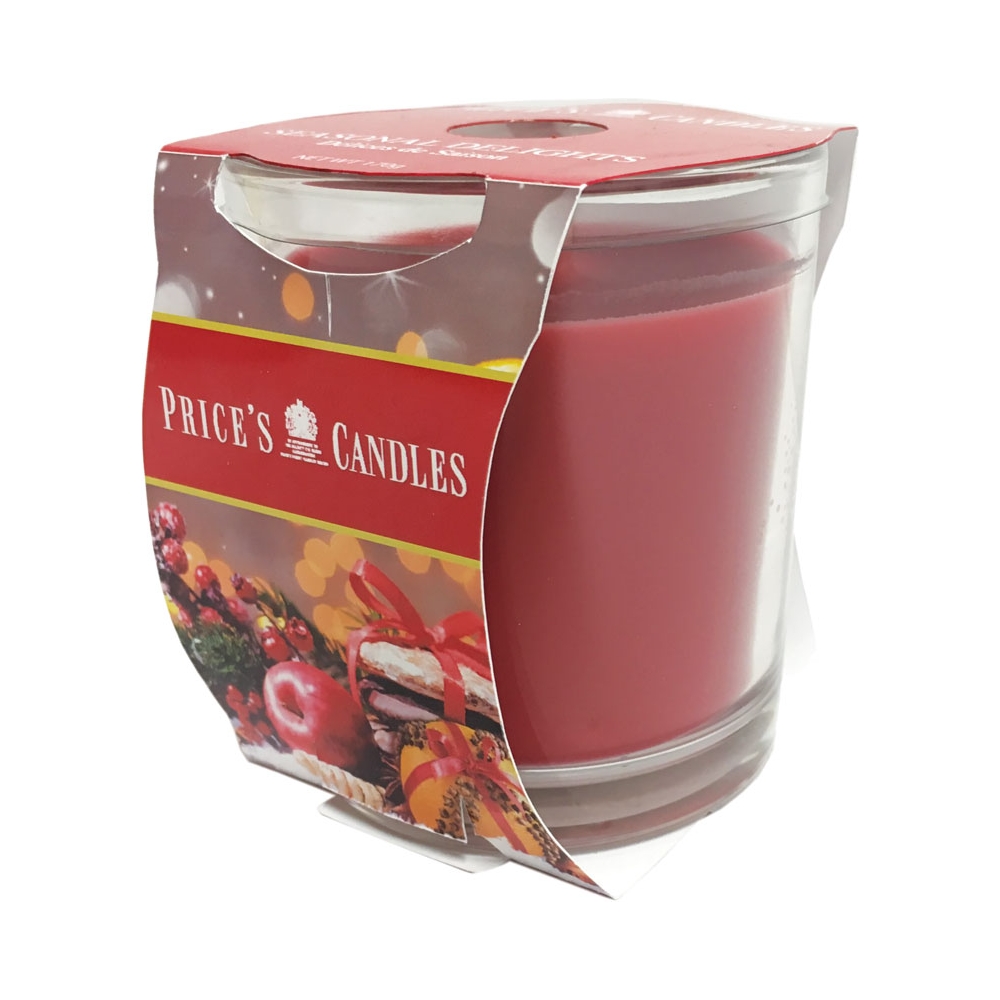 Candela Profumata in Vetro Diverse Colorazioni | Vendita Ingrosso