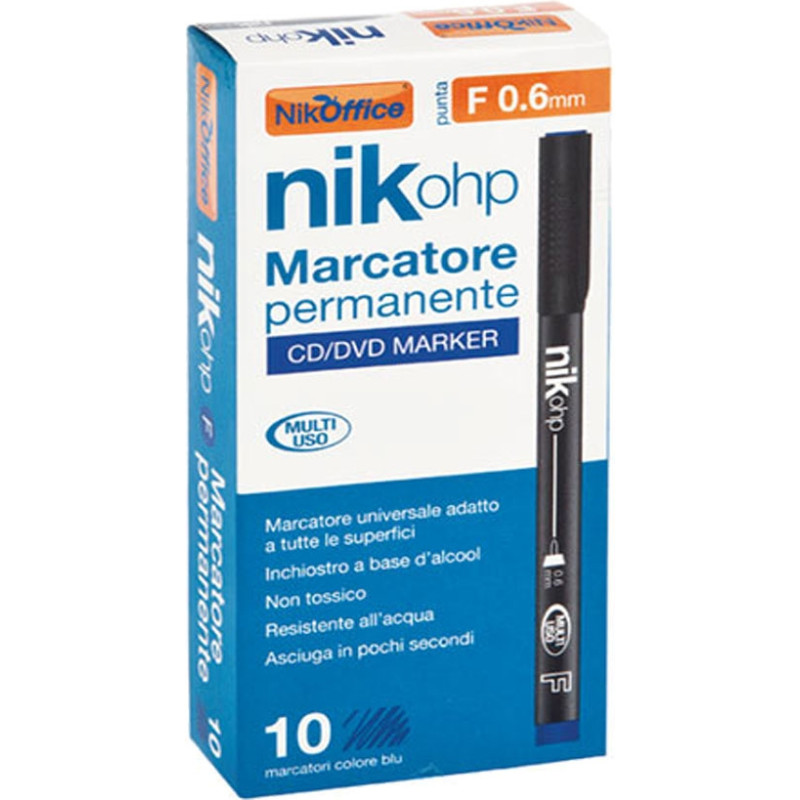 Marcatore a penna nero