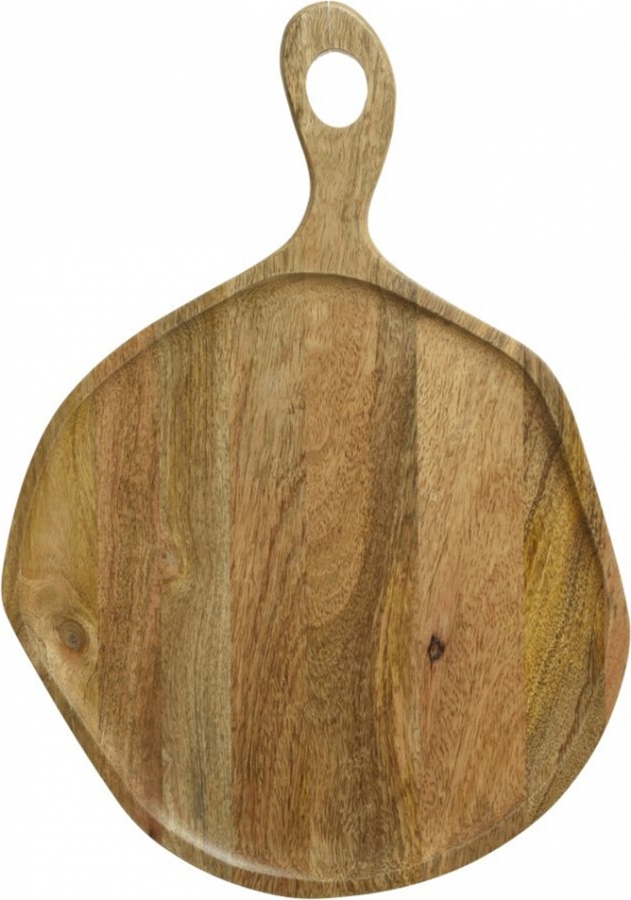 Vassoio tondo in legno di mango