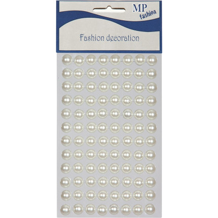 mezze perle adesive in confezione da 96 pezzi mezze perle adesive in confezione da 96 pezzi