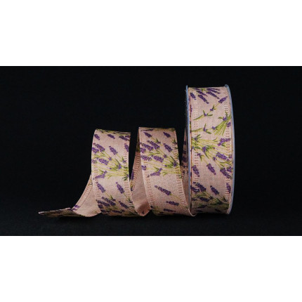 Nastro lavanda cotone