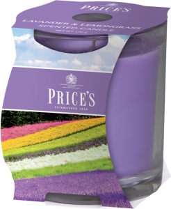 Candela Profumata in Vetro Diverse Colorazioni | Vendita Ingrosso