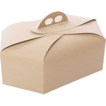SCATOLA ESAGONALE PER COLOMBA DA 1KG IN CARTONCINO ECOLOGICO