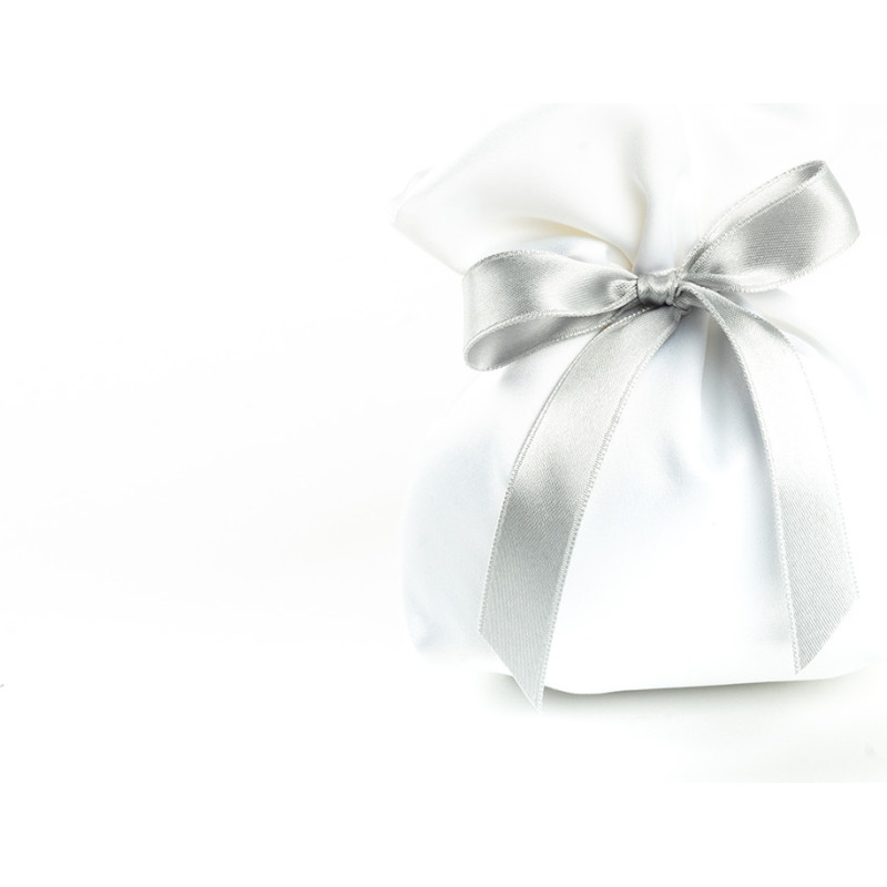 Sacchetto portaconfetti Cubo Ely in confezione da 10 pezzi