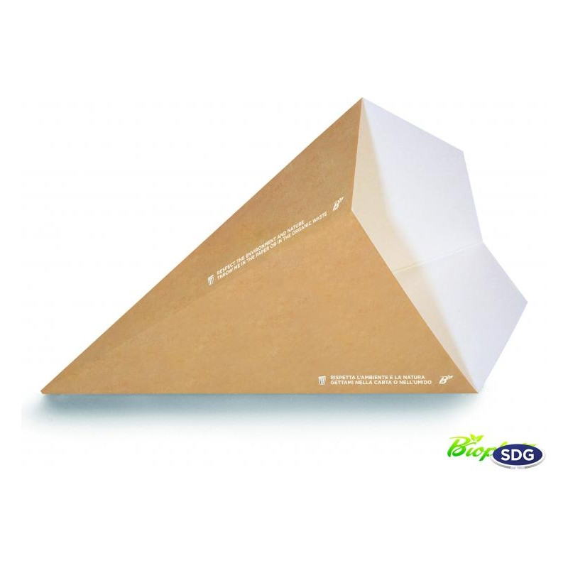 conetto porta fitti per cibi unti take away