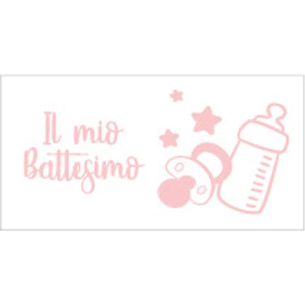 Biglietto nascita bambina da 100 pezzi