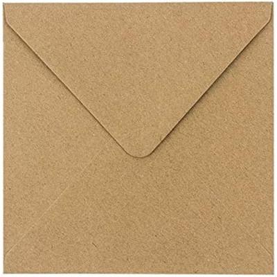 Buste kraft avana 17x17cm in confezione da 25 pezzi