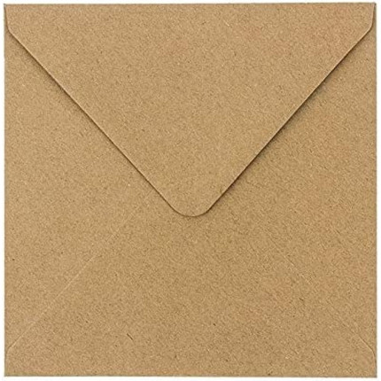 Buste kraft avana 17x17cm in confezione da 25 pezzi