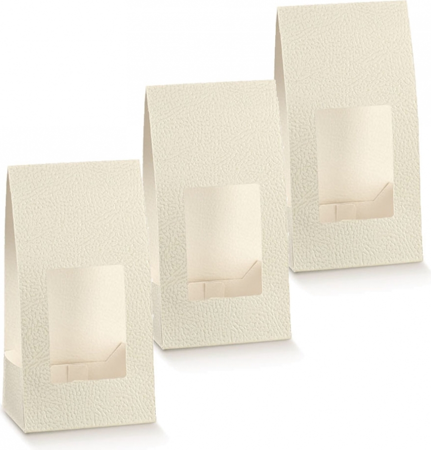 10 Scatola trasparente pvc cm11x11 Alta 17