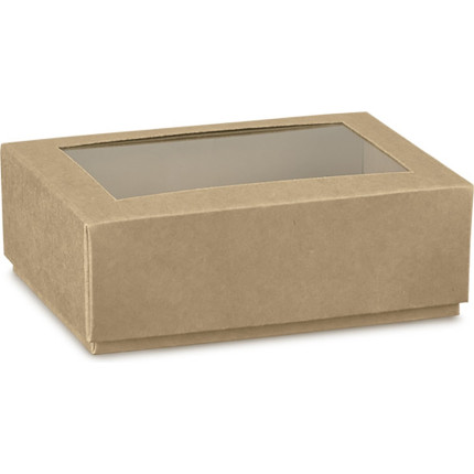 Scatola in cartoncino con finestra Scatola in cartoncino con finestra