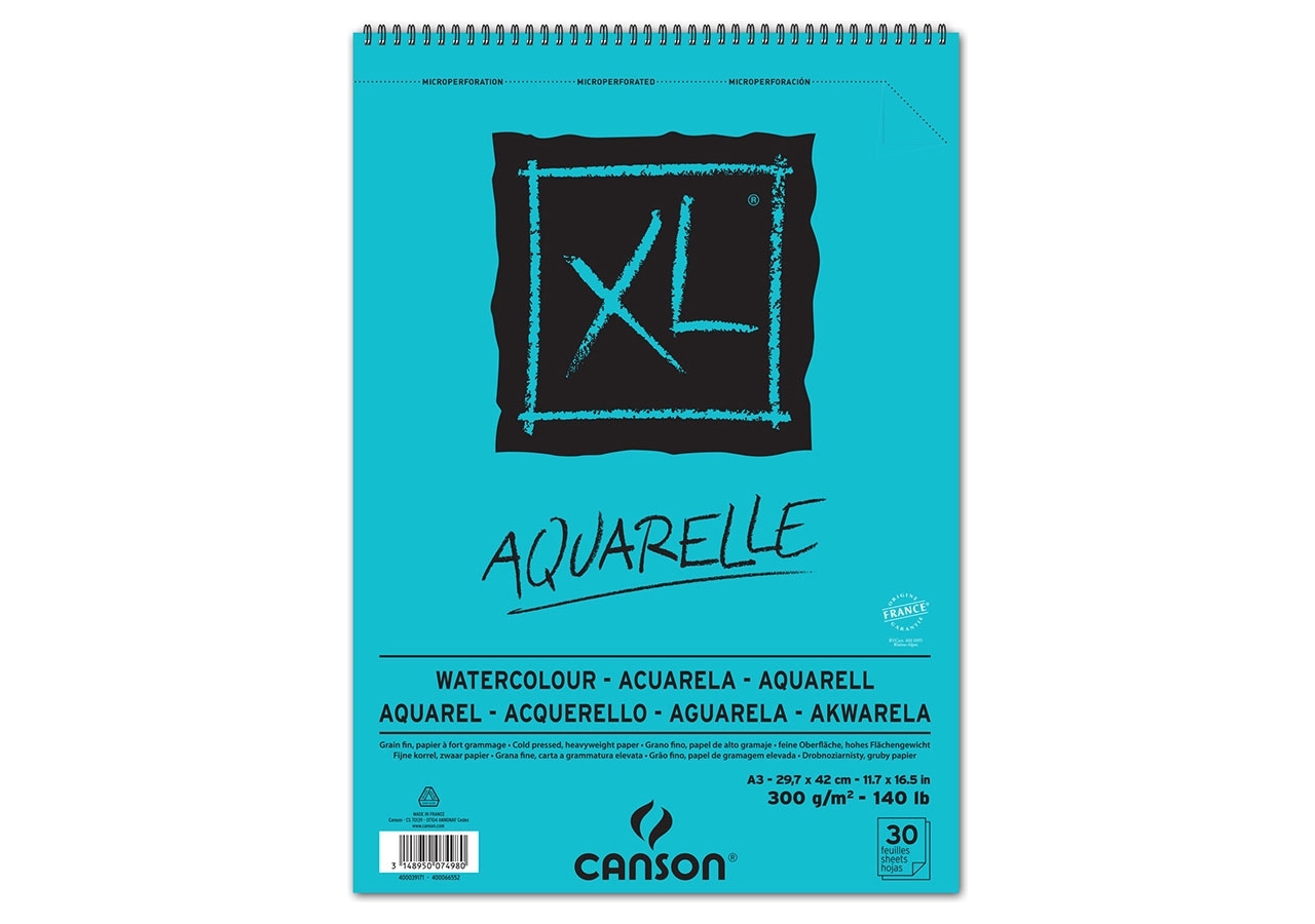 Album XL spiralato A3 per acquarelli