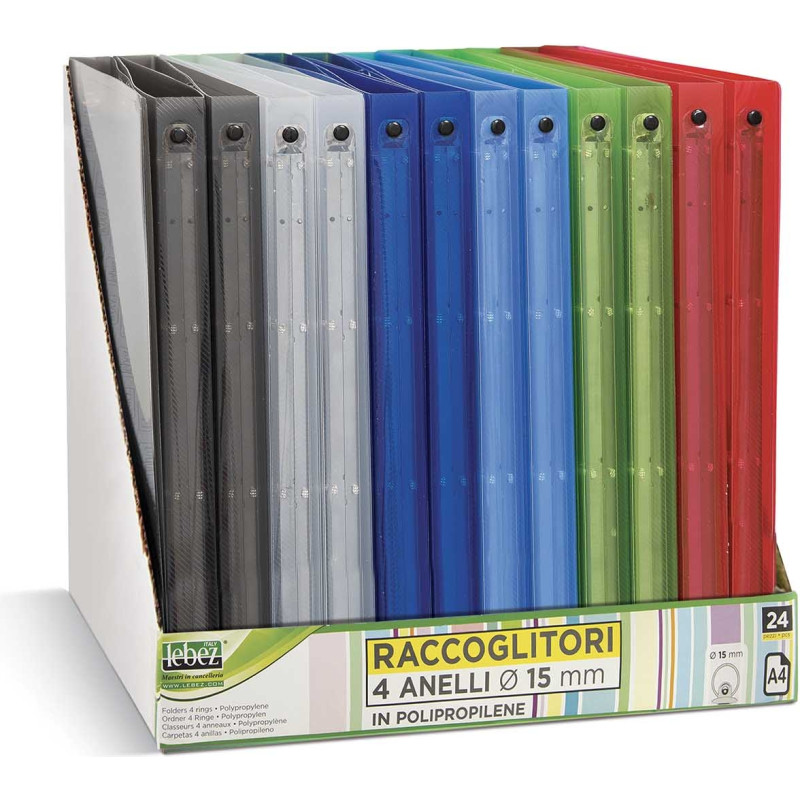 Raccoglitore 4 anelli