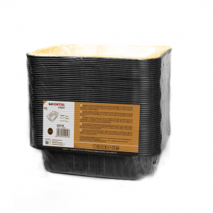 Vaschette in Alluminio Laccato Nero Oro - Incartare Ingrosso Online b2b 4 porzioni Vaschette in Alluminio Laccato Nero Oro - Incartare Ingrosso Online b2b 4 porzioni