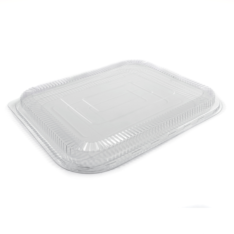 Coperchio in PET per contenitori in alluminio laccato 8 porzioni ingrosso b2b online