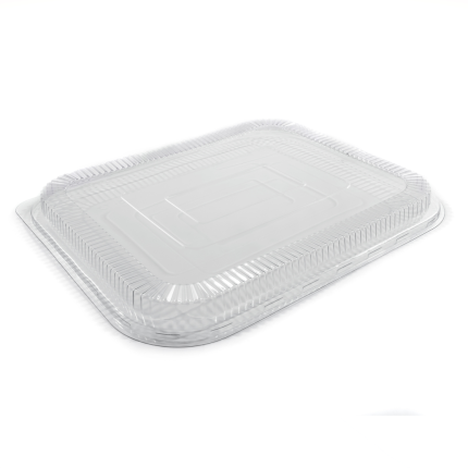 Coperchio in PET per contenitori in alluminio laccato 8 porzioni ingrosso b2b online