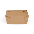 Lunch box in cartoncino avana