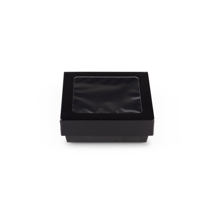 Scatole per dolci e sushi cartone nero microonde e forno per Delivery e Take Away - Ingrosso online partita iva - 115 Scatole per dolci e sushi cartone nero microonde e forno per Delivery e Take Away - Ingrosso online partita iva - 115