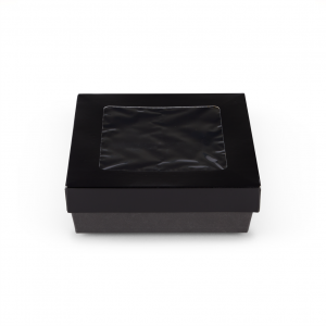 Scatole per dolci e sushi cartone nero microonde e forno per Delivery e Take Away - Ingrosso online partita iva - 155 Scatole per dolci e sushi cartone nero microonde e forno per Delivery e Take Away - Ingrosso online partita iva - 155