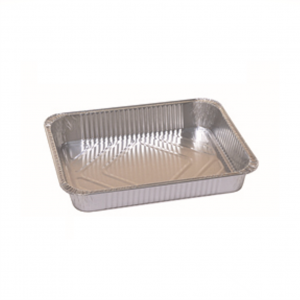 Vaschette CUKI in alluminio riciclabile formato 4 porzioni per alimenti delivery e take away - Vendita ingrosso online