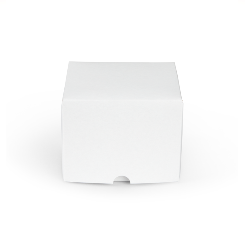 Scatola Dama Monoporzione Bianca - vendita online all'ingrosso - 130x130