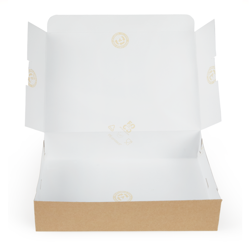 Scatola Modello Scrigno ecosotenibile per alimenti - vendita all'ingrosso online b2b incartare - singola aperta