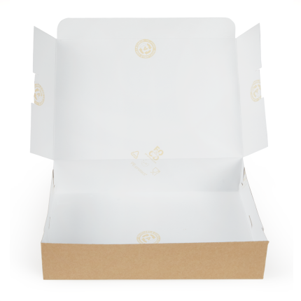 Scatola Modello Scrigno ecosotenibile per alimenti - vendita all'ingrosso online b2b incartare - singola aperta