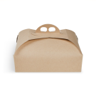 Scatola classica per torta Ecolife avana