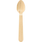 Posate in legno cerato Duni (100 pezzi)
