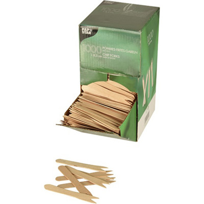 Forchettine in Legno 8,5 cm (1000 pezzi) - Vendita online all'ingrosso b2b