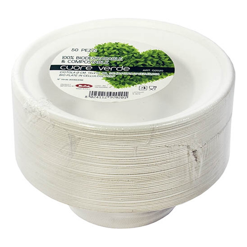 Ciotola Tonda Bio (50 Pezzi) - Ingrosso online vendita per professionisti partita iva - q2020