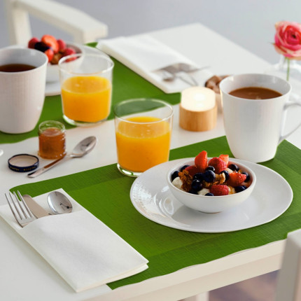 Tovagliette Americane Dunicel Compostabili (100 pezzi) - Vendita online all'ingrosso b2b - ambientata verde