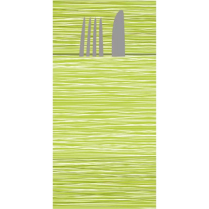 Tovaglioli Portaposate Millerighe Airlaid in Carta Secco (40 pezzi) - Vendita online all'ingrosso b2b - verde pistacchio Tovaglioli Portaposate Millerighe Airlaid in Carta Secco (40 pezzi) - Vendita online all'ingrosso b2b - verde pistacchio