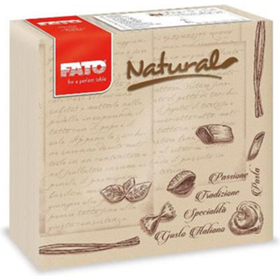 Tovaglioli Professionali in Carta Eco Natural Pasta (40 pezzi) - vendita online all'ingrosso - pack