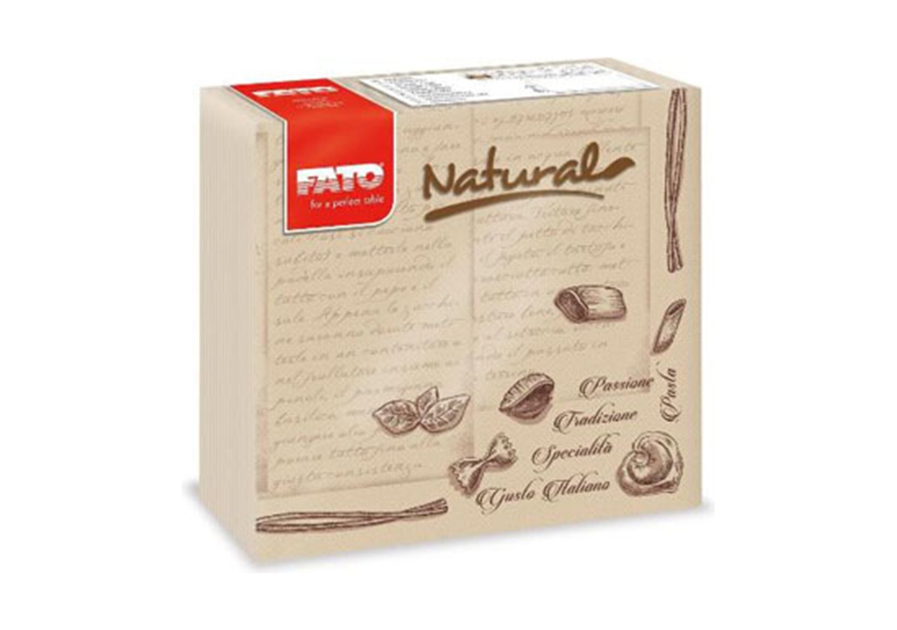 Tovaglioli Professionali in Carta Eco Natural Pasta (40 pezzi) - vendita online all'ingrosso - pack