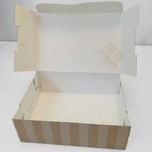 Scatola per pasticceria preparato per te - Vendita online all'ingrosso b2b SCRIGNO aperta