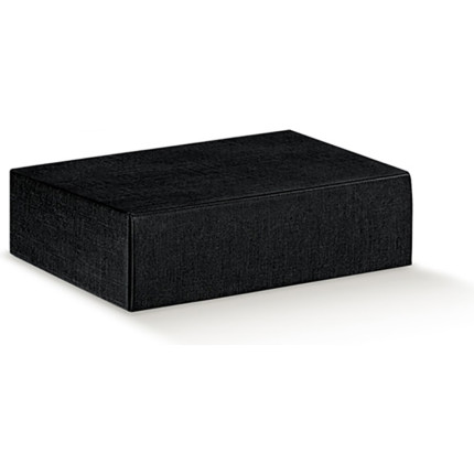 Scatola Cantinetta per tre bottiglie nero