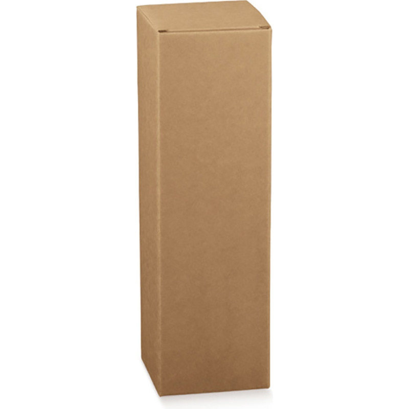 Scatola porta bottiglia Bordolese avana